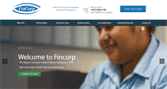 Desktop Screenshot of fincorp.com.pg